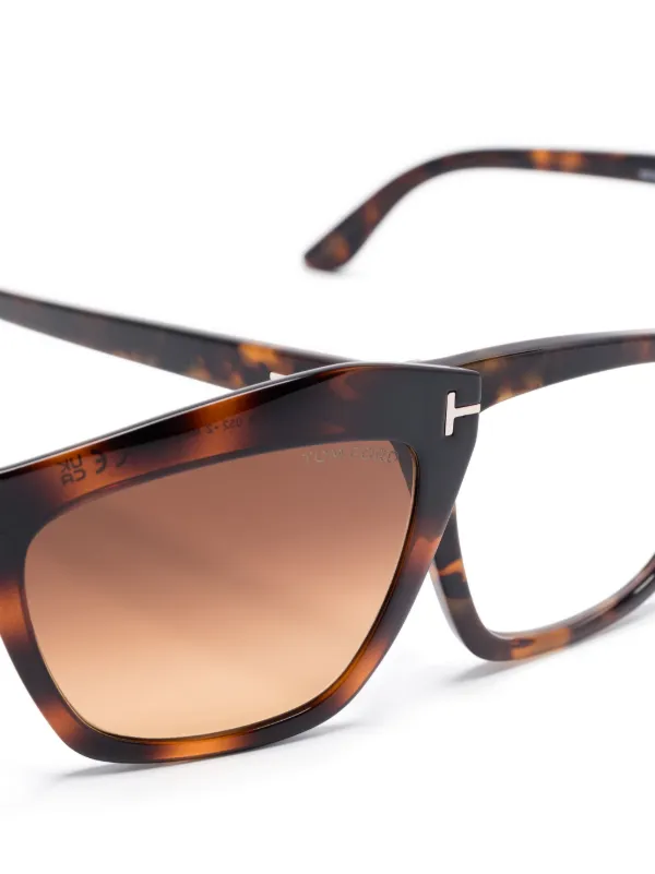 TOM FORD sunglasses トムフォードサングラス　Kelly-02 TOM FORD Eyewear clip-on Sunglasses | Brown | FARFETCH