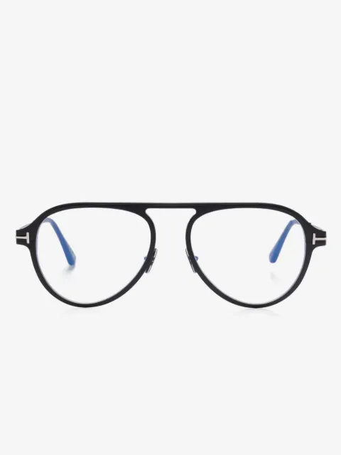 TOM FORD Eyewear 파일럿 프레임 안경