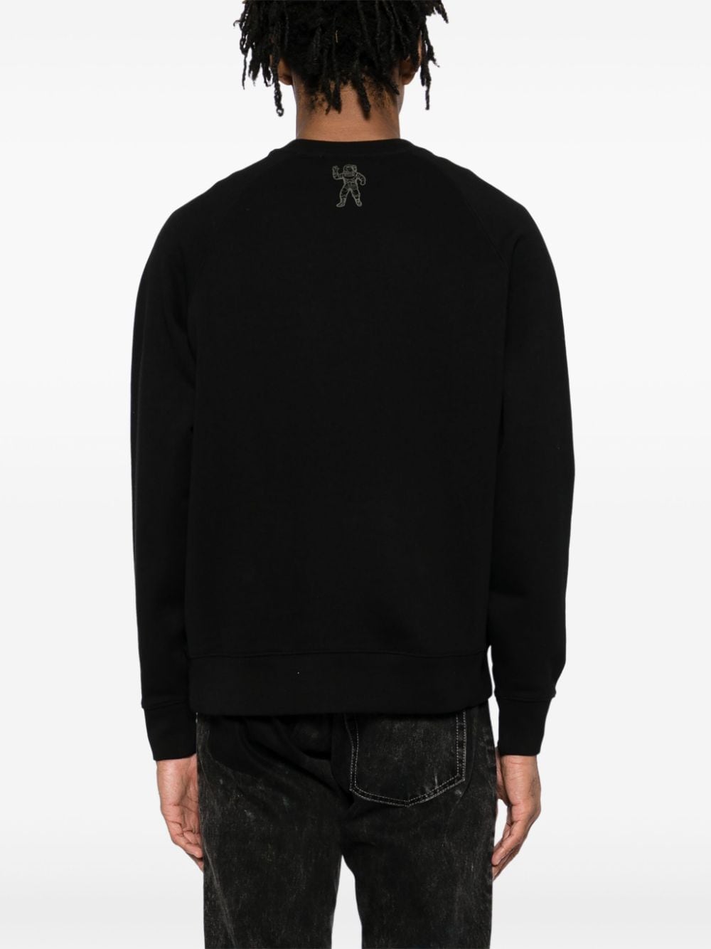 Shop Billionaire Boys Club Camouflage Arch Logo Crewneck Sweatshirt In Black