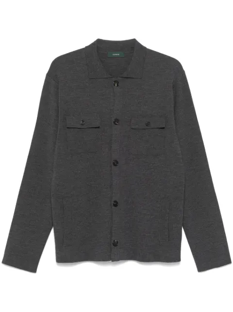 Zanone virgin wool cardigan  