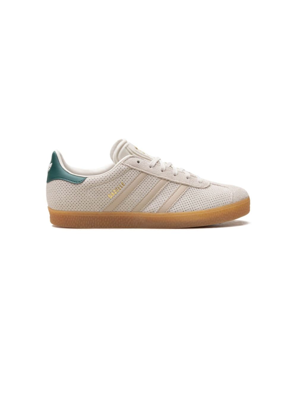 adidas Kids Gazelle "Wonder Beige Green" sneakers Neutrals