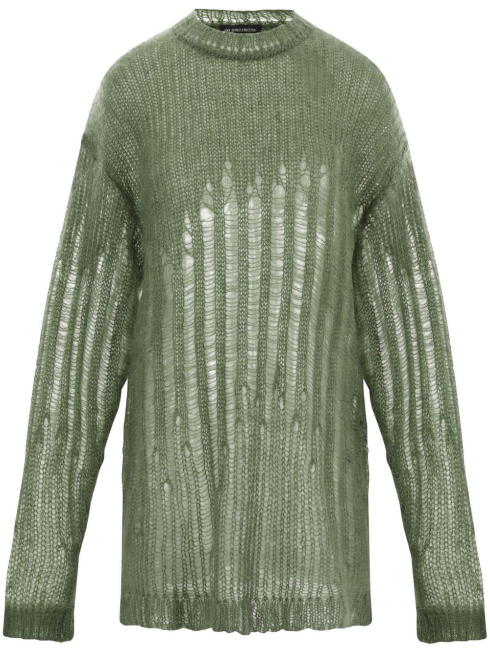 Shop Ann Demeulemeester Rigmor Jumper In Green