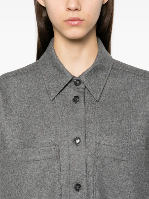 Tシャツ・カットソー THE ANDAMANE TINA - SHIRT OVERSIZE THE ANDAMANE Tina Shirt | Grey | FARFETCH BE