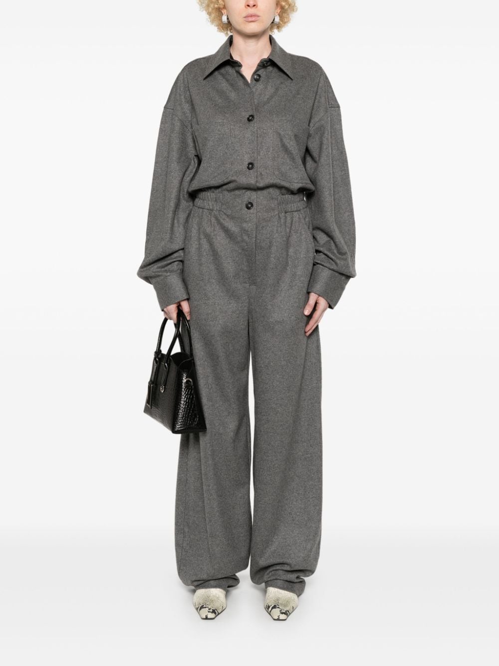 Shop The Andamane Tania Jumpsuit In Grey