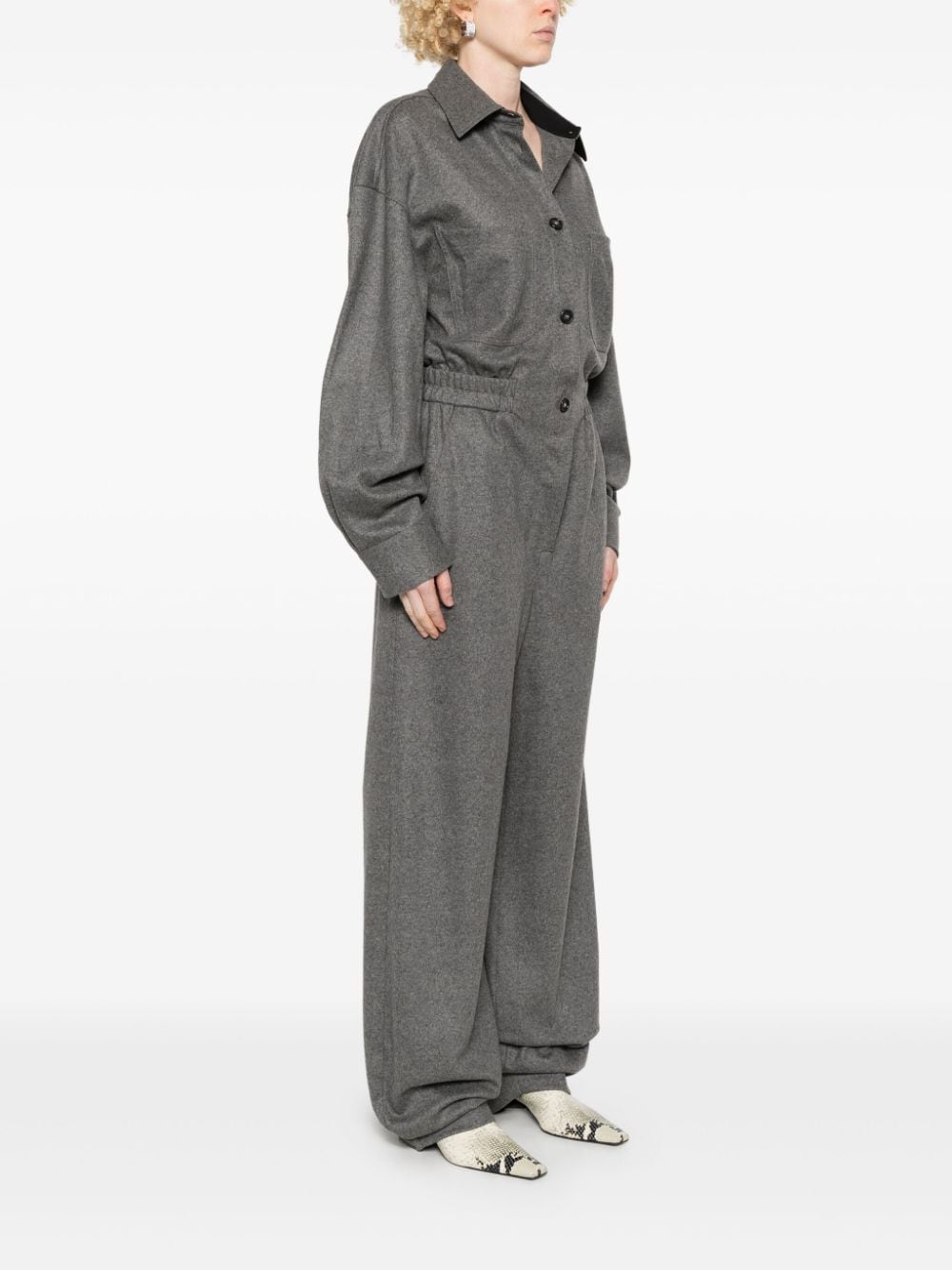 Shop The Andamane Tania Jumpsuit In Grey