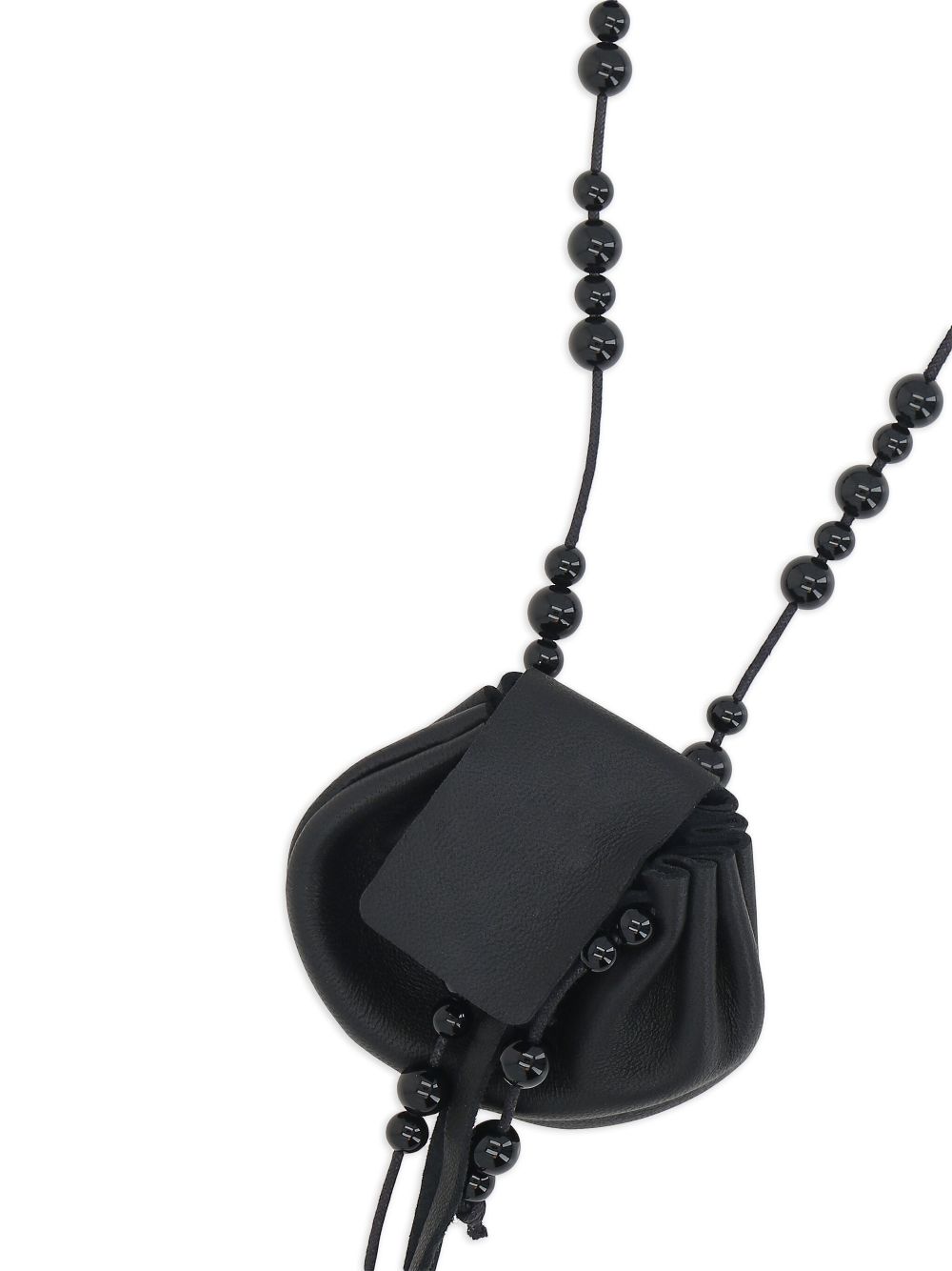 Ann Demeulemeester Noora necklace - Zwart