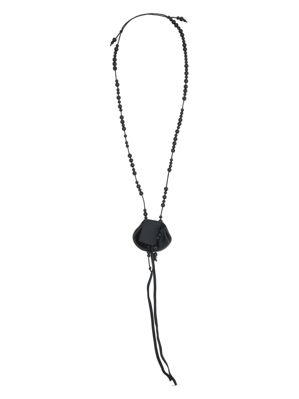 Ann Demeulemeester Noora Necklace In Black