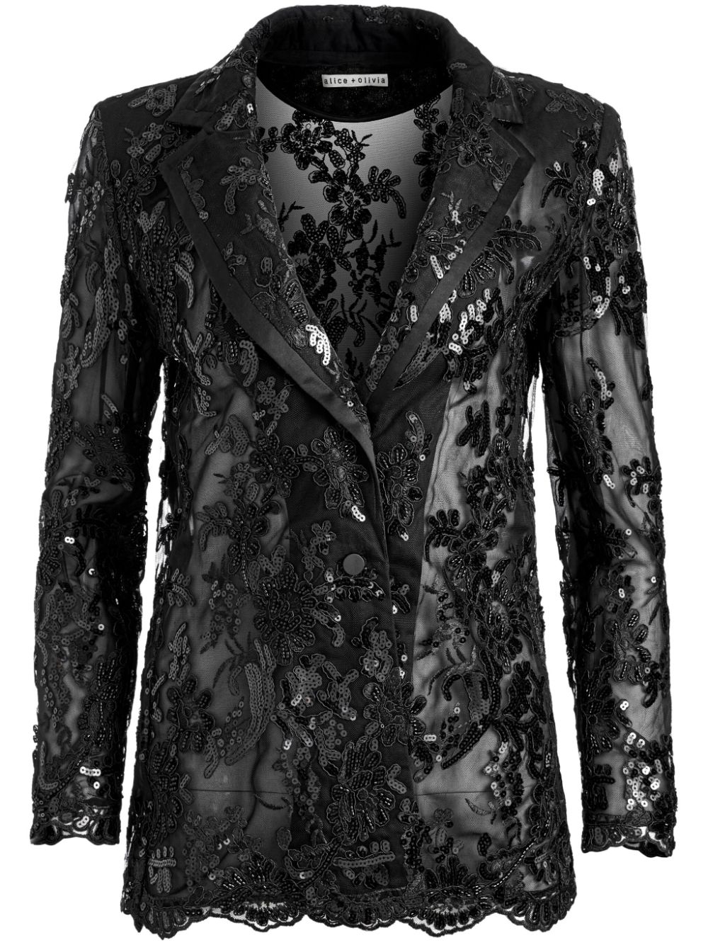 alice + olivia Judith blazer – Black