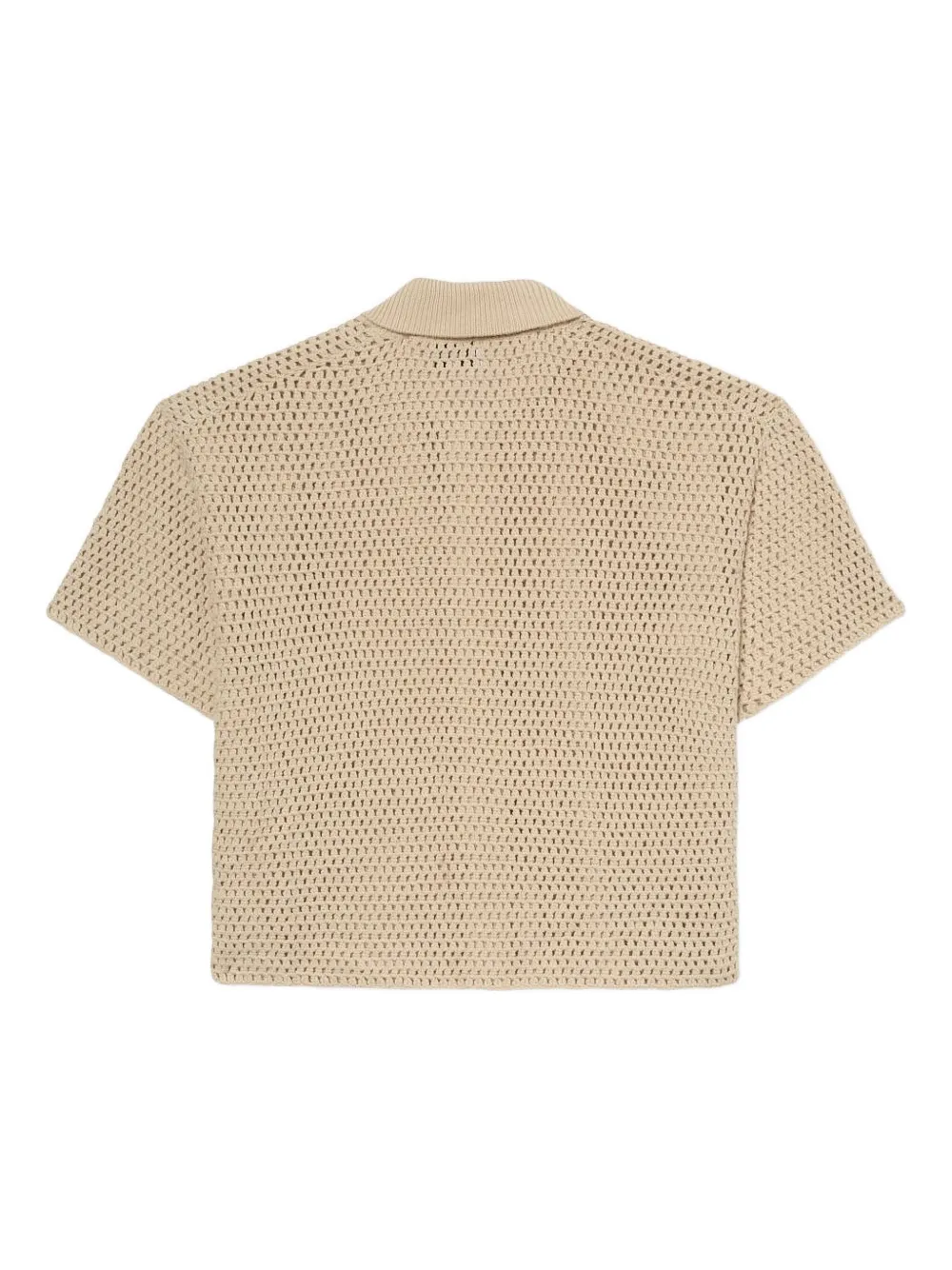 FRAME open-knit shirt - Beige