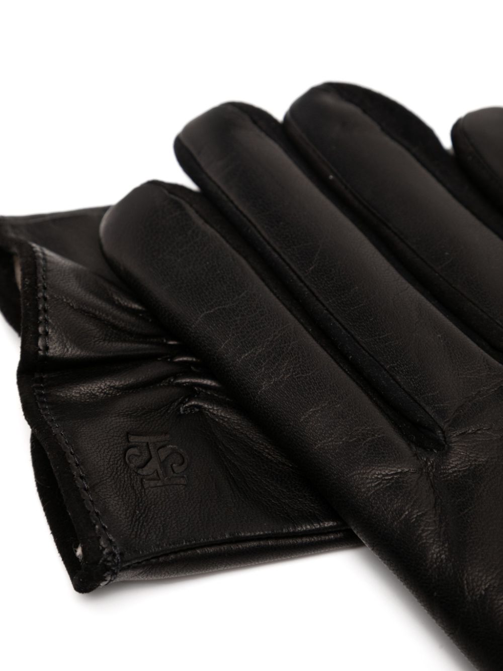 HANDSOME STOCKHOLM essential gloves - Zwart