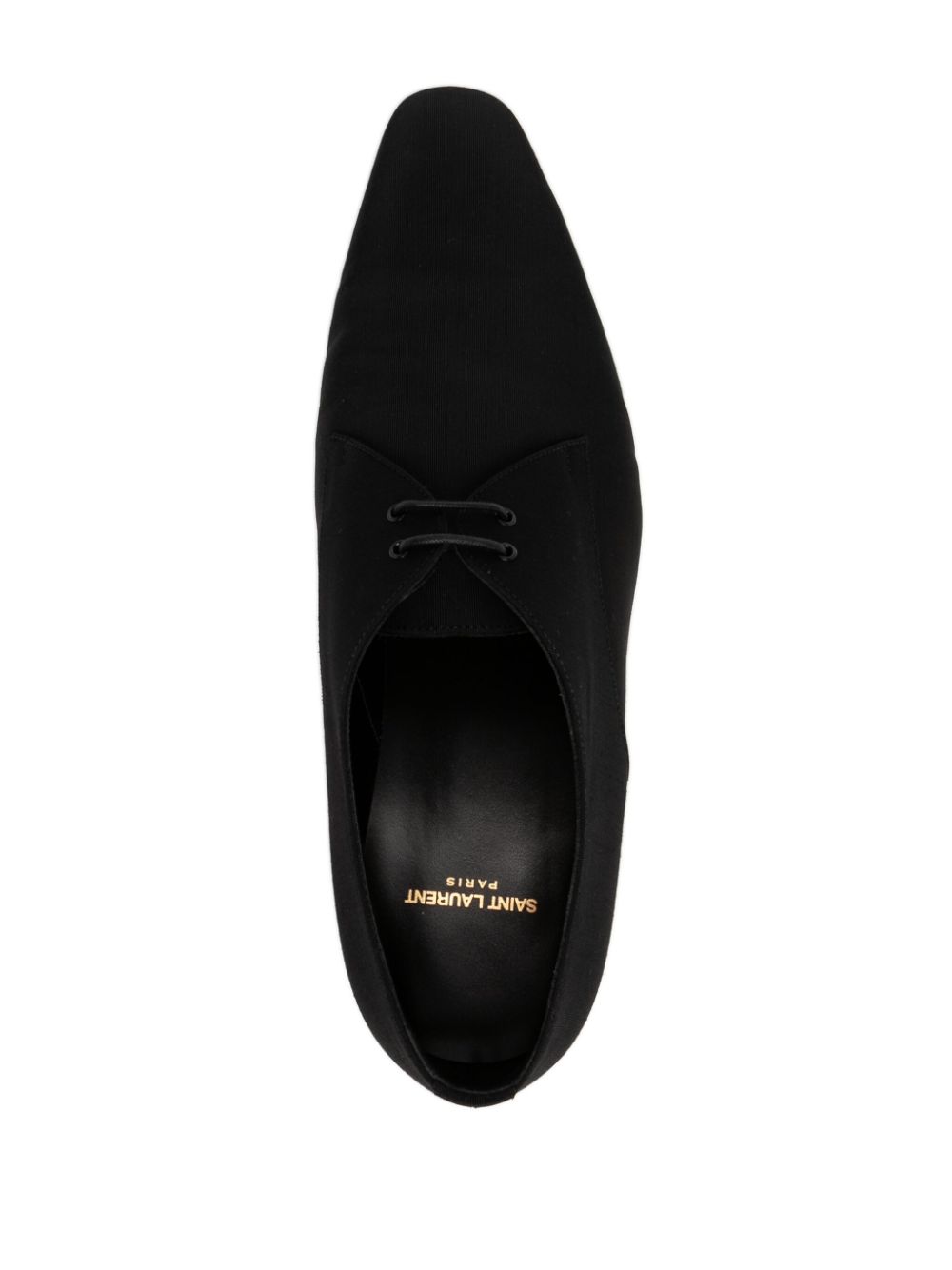 Saint Laurent Gabriel derby schoenen Zwart