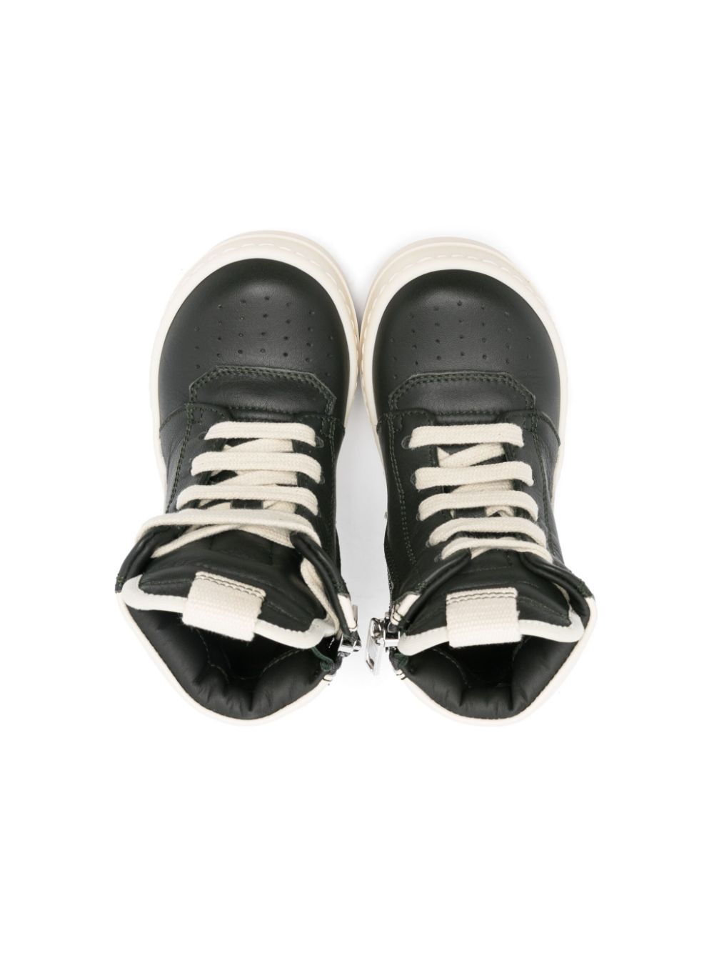 Rick Owens Kids Geobasket sneakers Groen