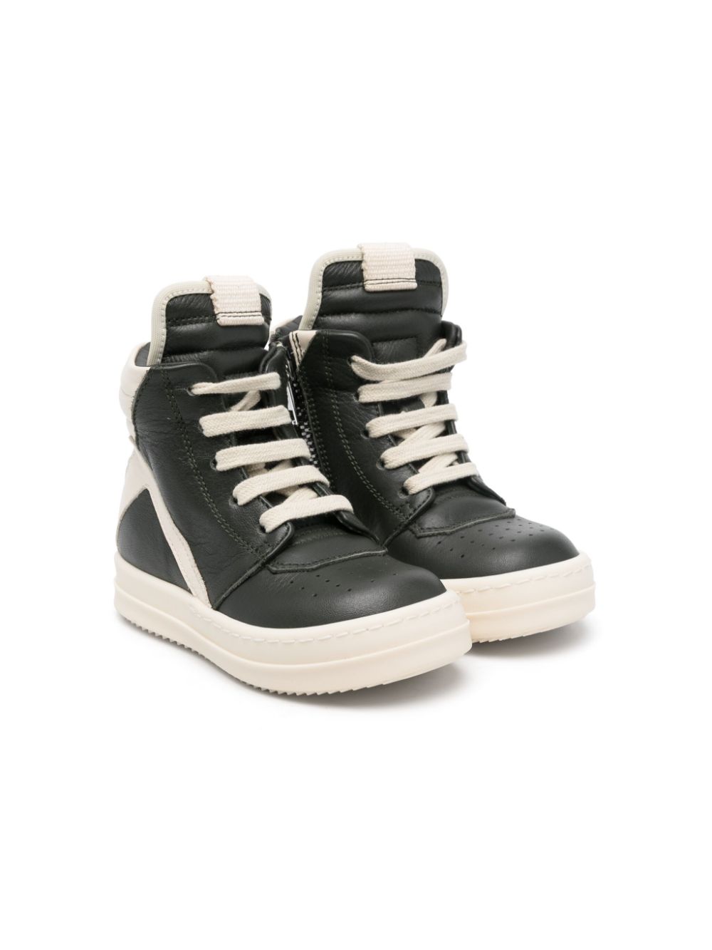 Rick Owens Kids Geobasket sneakers Groen