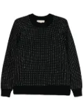 Michael Michael Kors studed sweater - Black