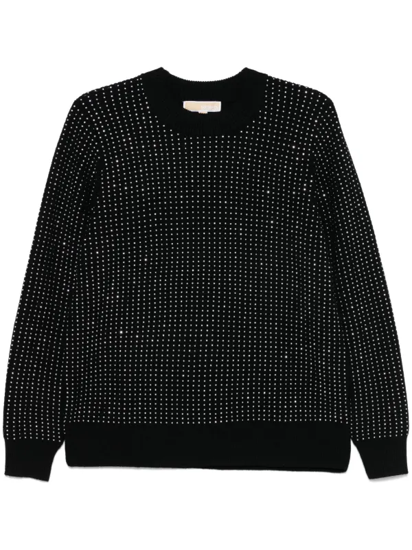 Michael Michael Kors Studed Sweater Black FARFETCH UK