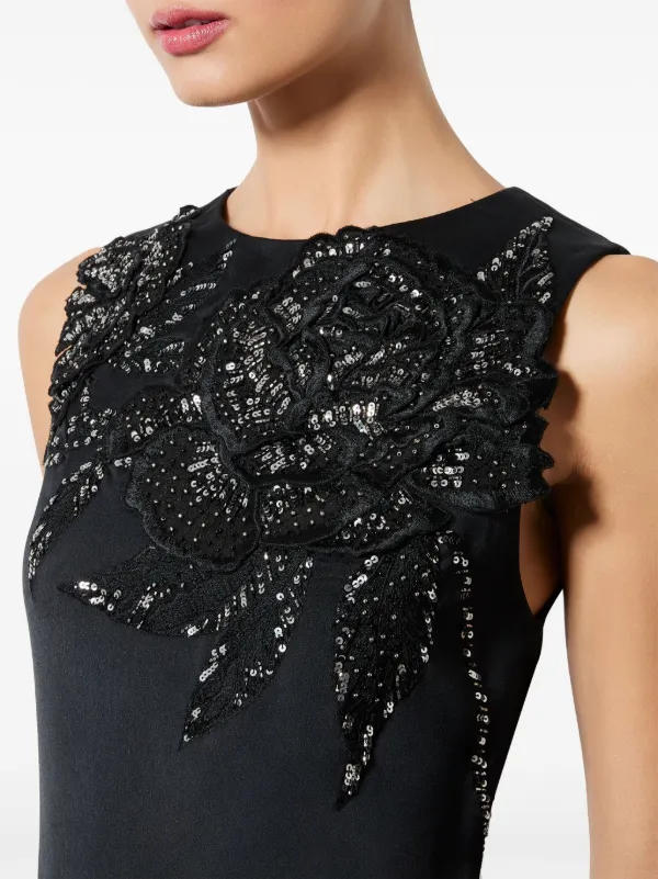 Alice+Olivia■Clyde Embellished Mini Dress■ドレス Clyde Mini Dress In Off White | Alice + Olivia