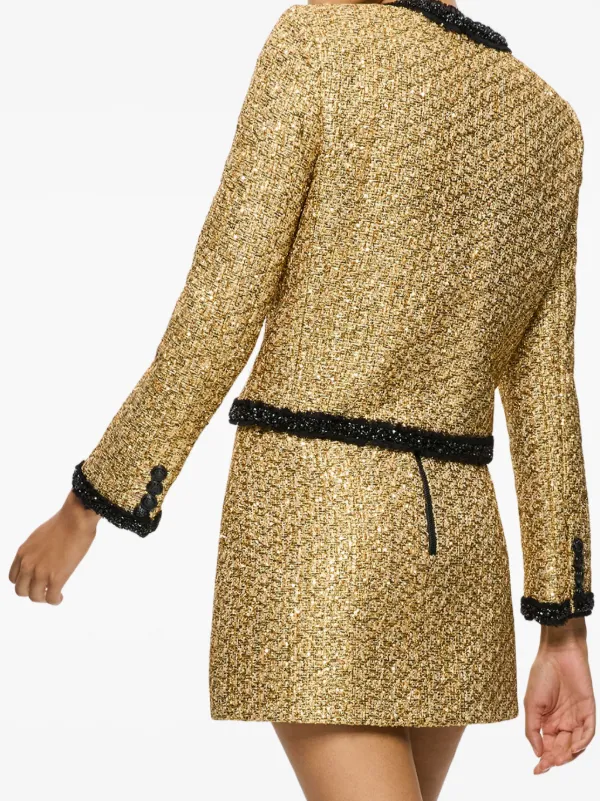 Offers Alice + Olivia Gold Jacket