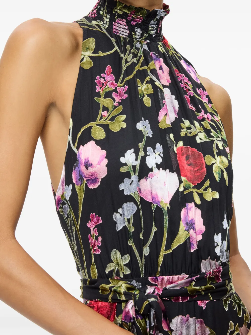 Alice + Olivia Dita Maxi Dress | Black | FARFETCH