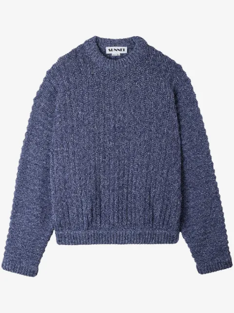 Sunnei brushed-finish jumper