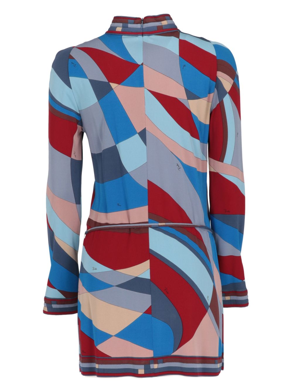 PUCCI Pre-Owned 2000s geometric-print blouse - Blauw