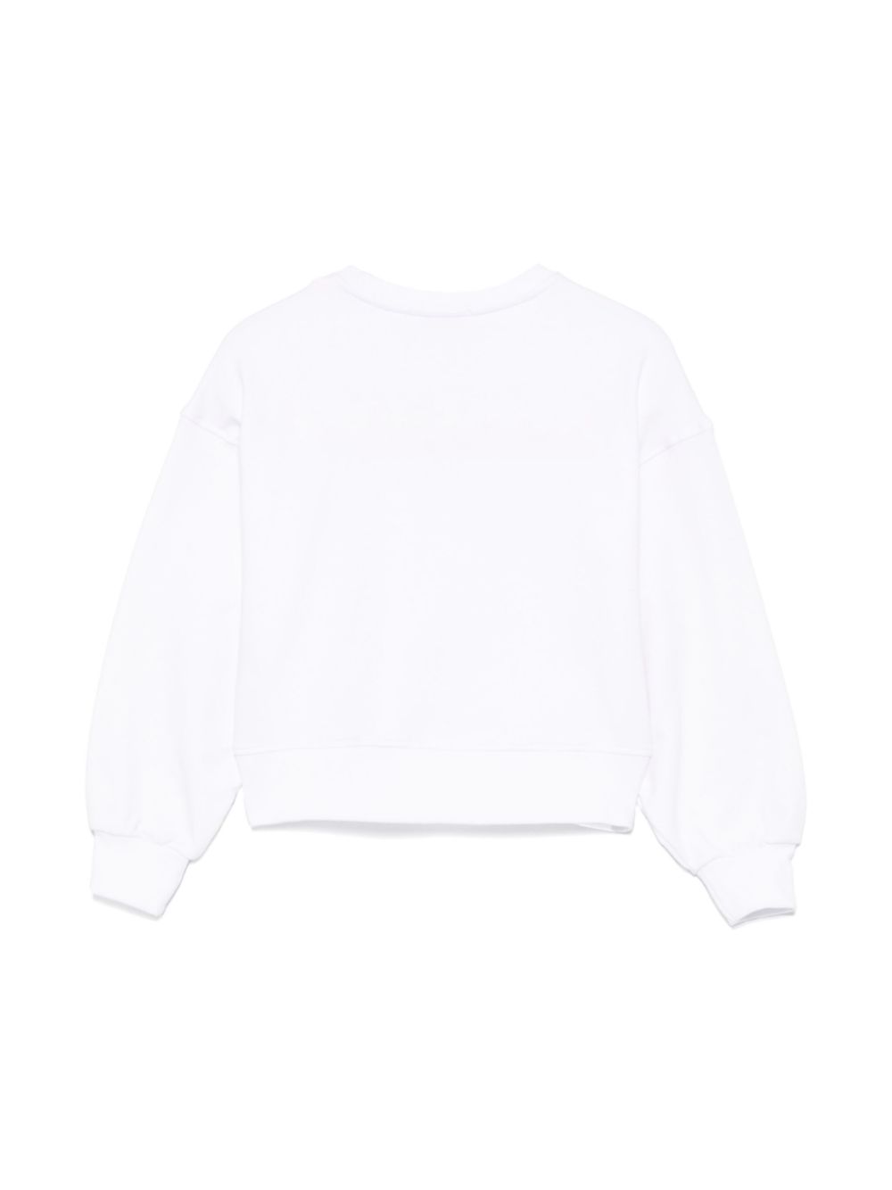 Pinko Kids crystal-embellished sweatshirt - Wit