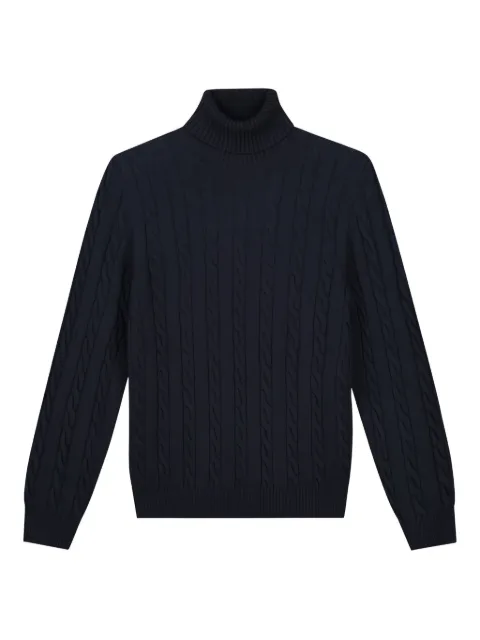 Aurélien cable-knit turtleneck sweater