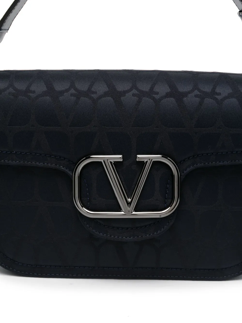 Valentino Garavani Toile Iconograph schoudertas Blauw