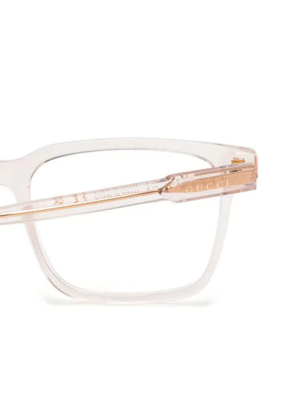 Gucci clear glasses frames online