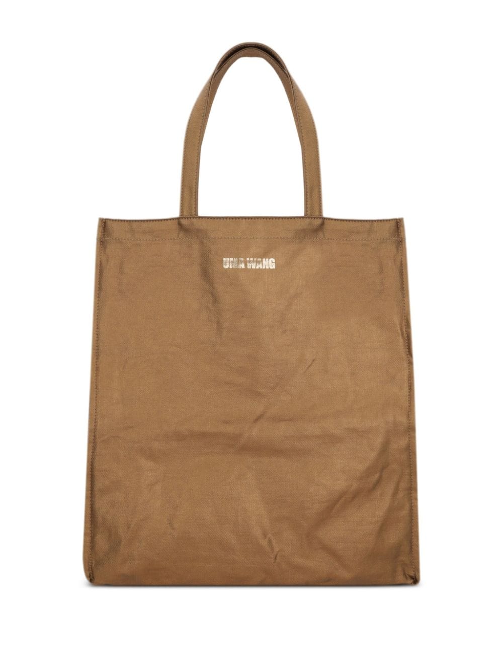 Uma Wang Small Linen Tote Bag In Gold