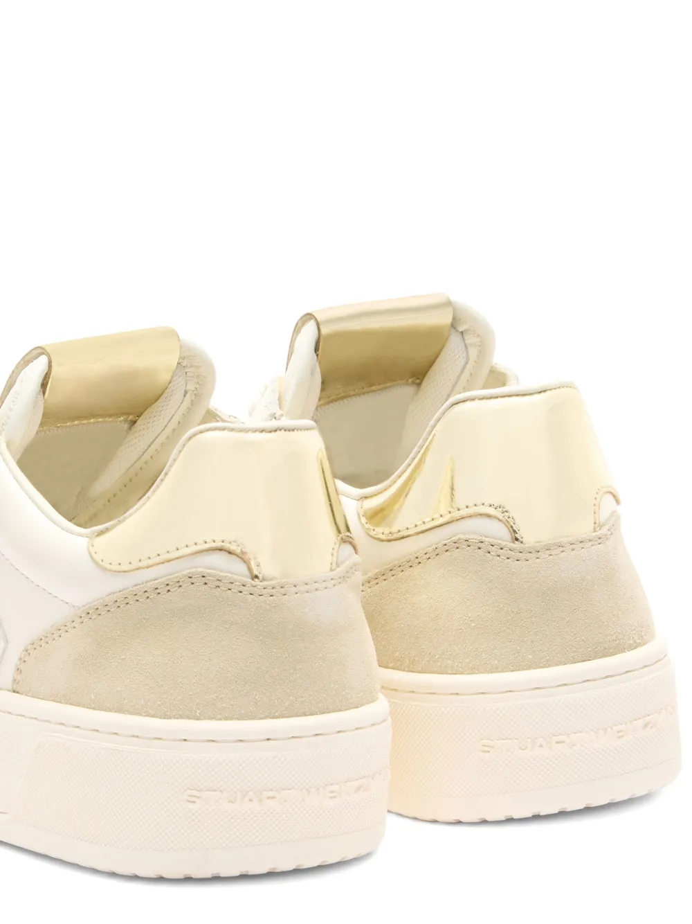 Stuart Weitzman SW Courtside logo-detail sneakers Neutrals