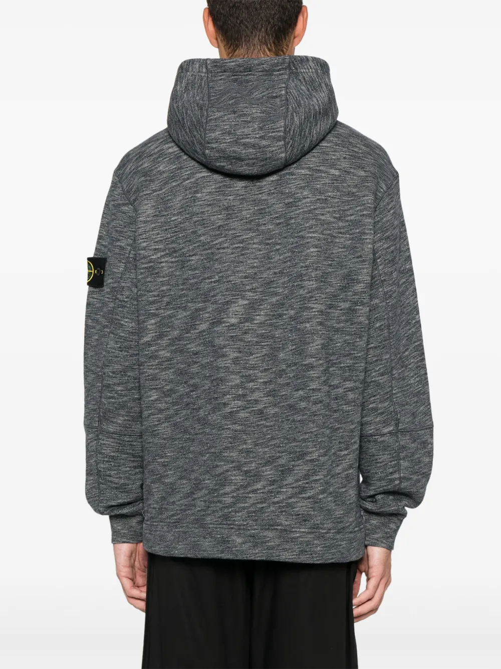 Stone Island Hoodie met Compass-logopatch Grijs