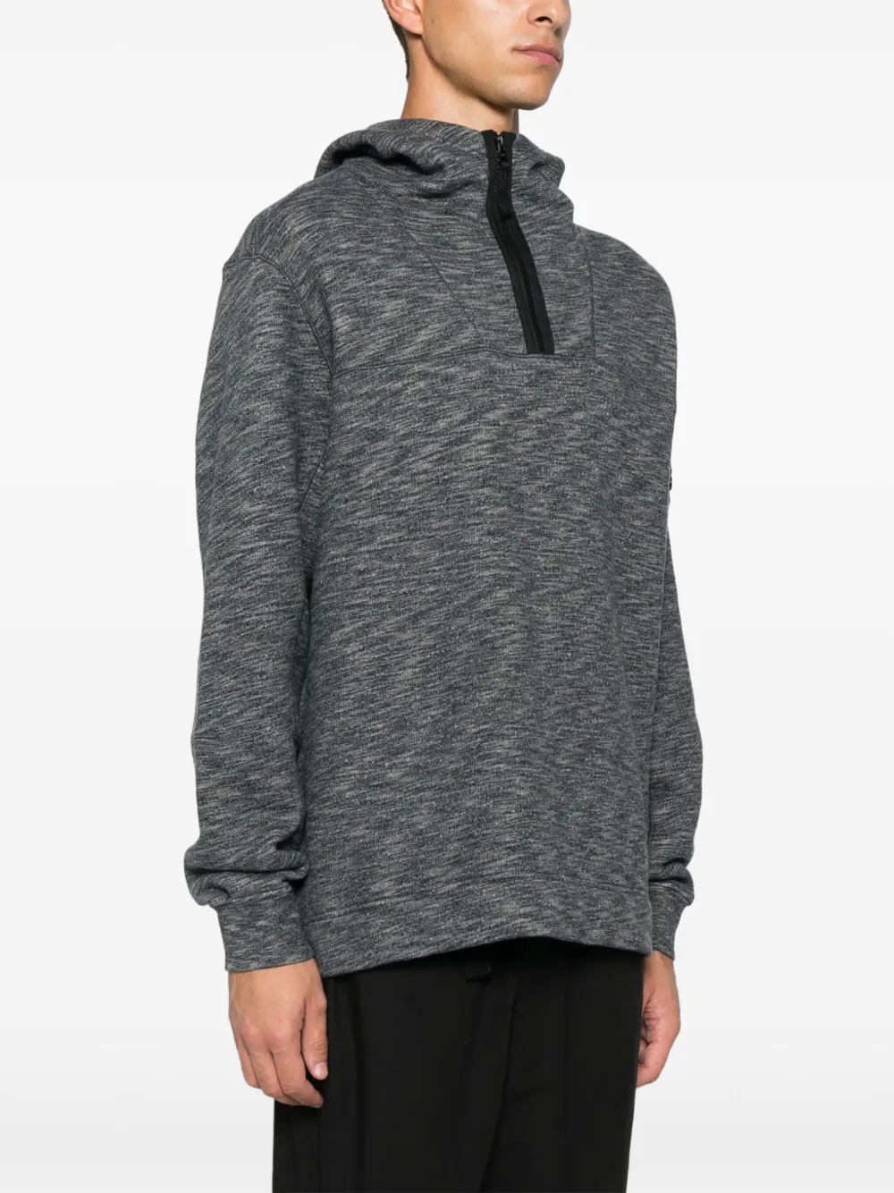 Stone Island Hoodie met Compass-logopatch Grijs