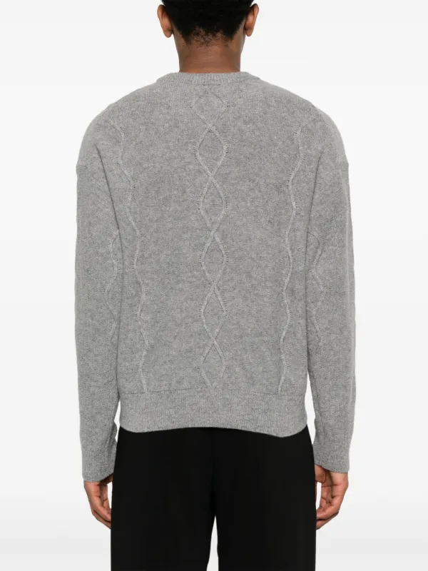 Filippa K ケーブルニット セーター | グレー | FARFETCH JP