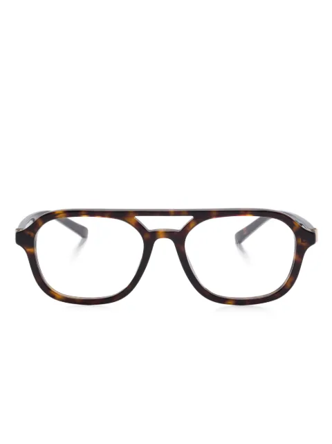 Gucci Eyewear lentes con armazón estilo piloto