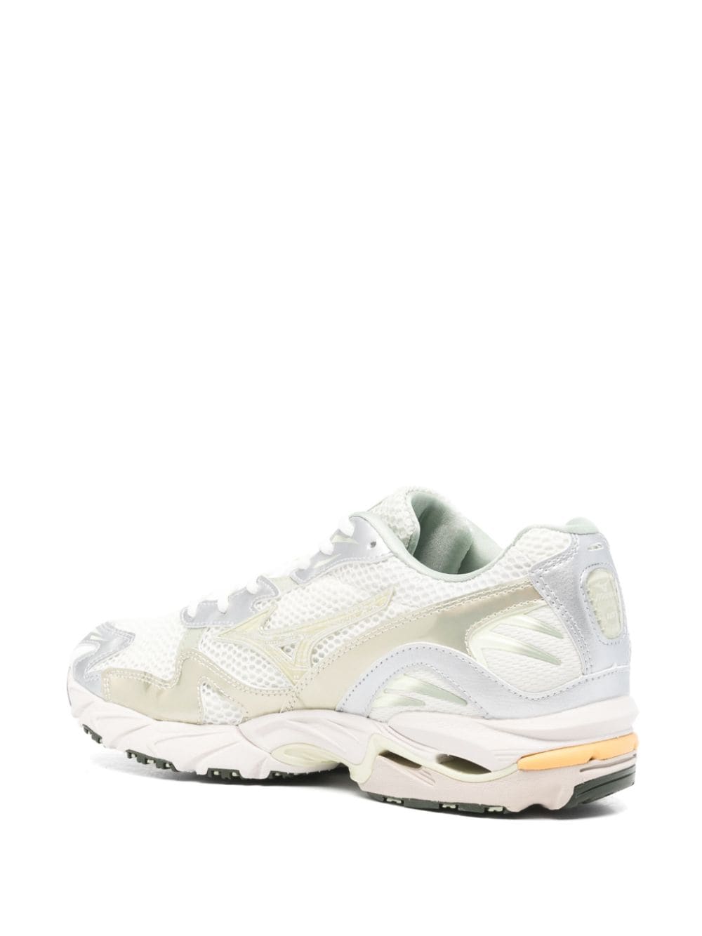 Shop Mizuno Wave Rider 10 Sneakers In White