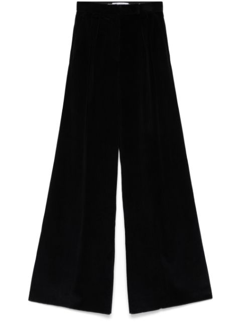 Max Mara wide-leg velvet trousers Women