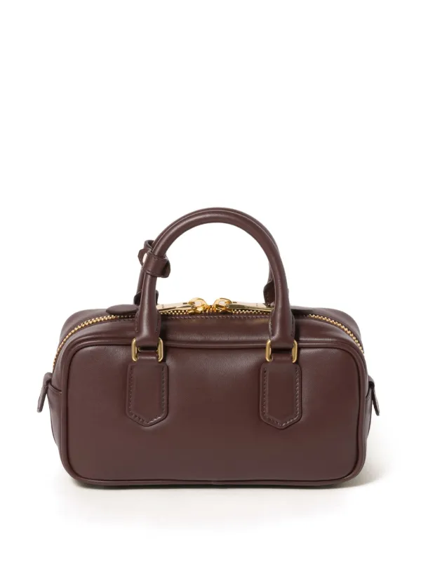 MiuMiu | 正規品/関税送料込み ARCADIE TOTE BAG Miu Miu Arcadie Tote Bag | Brown | FARFETCH ID