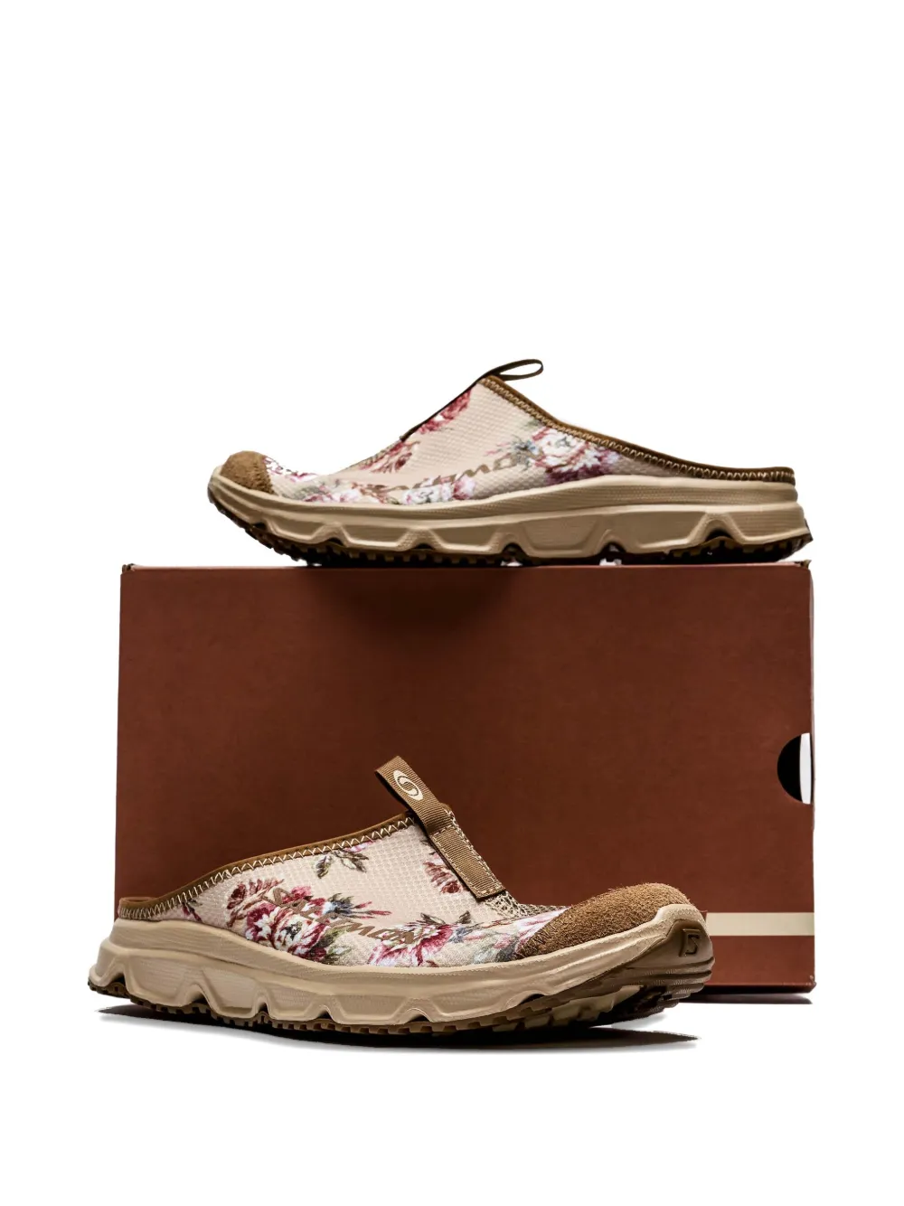 Salomon RX Slide 3.0 "Flowers For Beams Bespoke RX" sneakers Beige