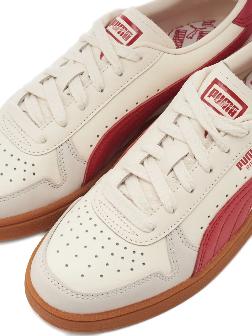 PUMA Indoor OG "Frosted Ivory Club Red" sneakers White