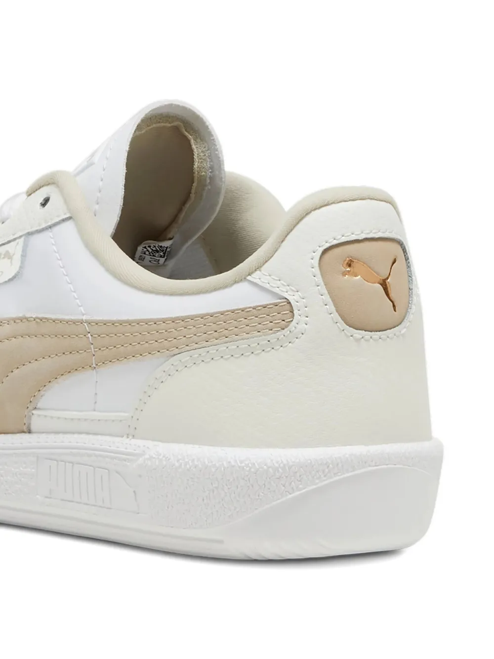 PUMA Palermo "White Warm White" sneakers