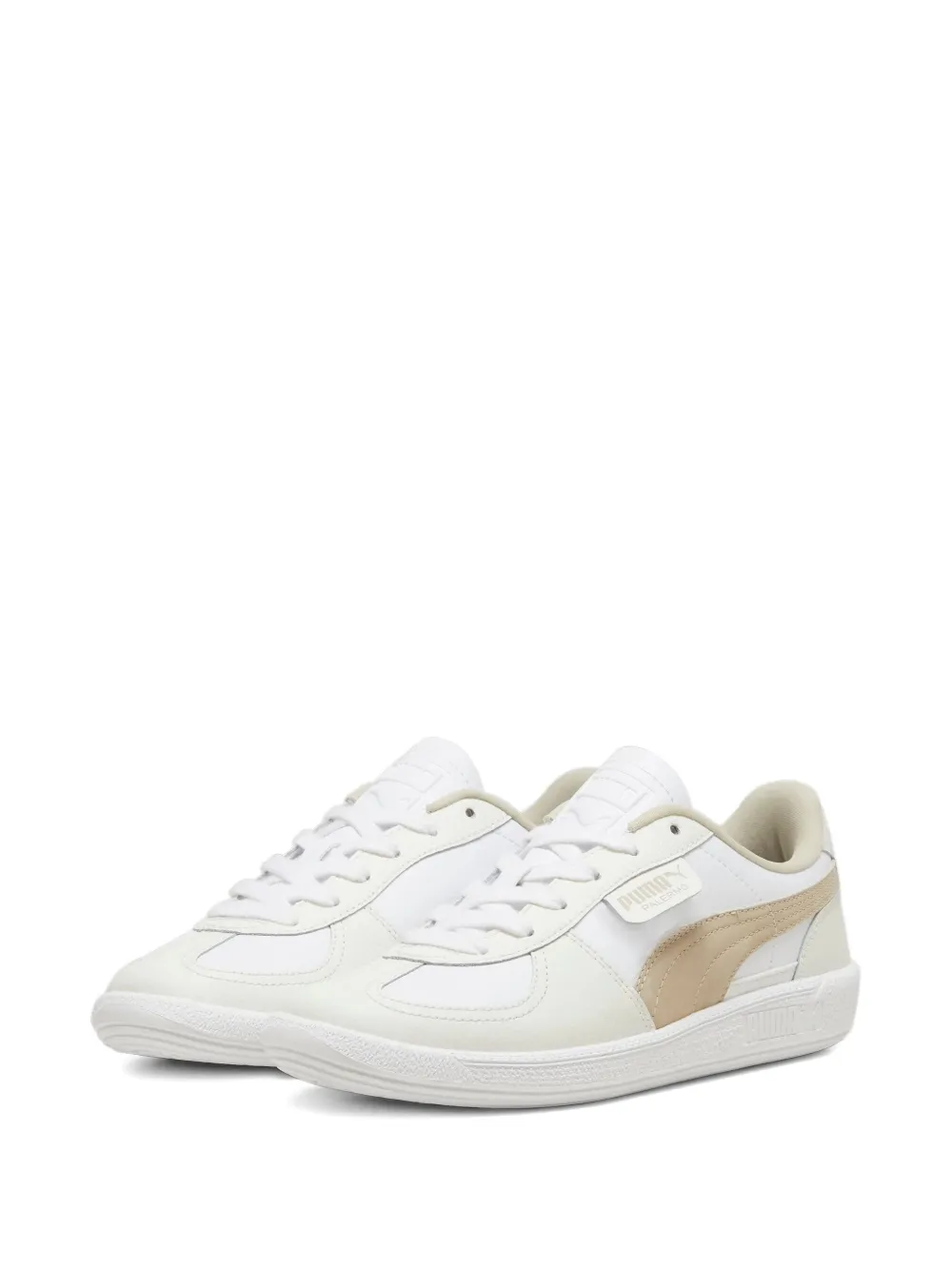 PUMA Palermo "White Warm White" sneakers