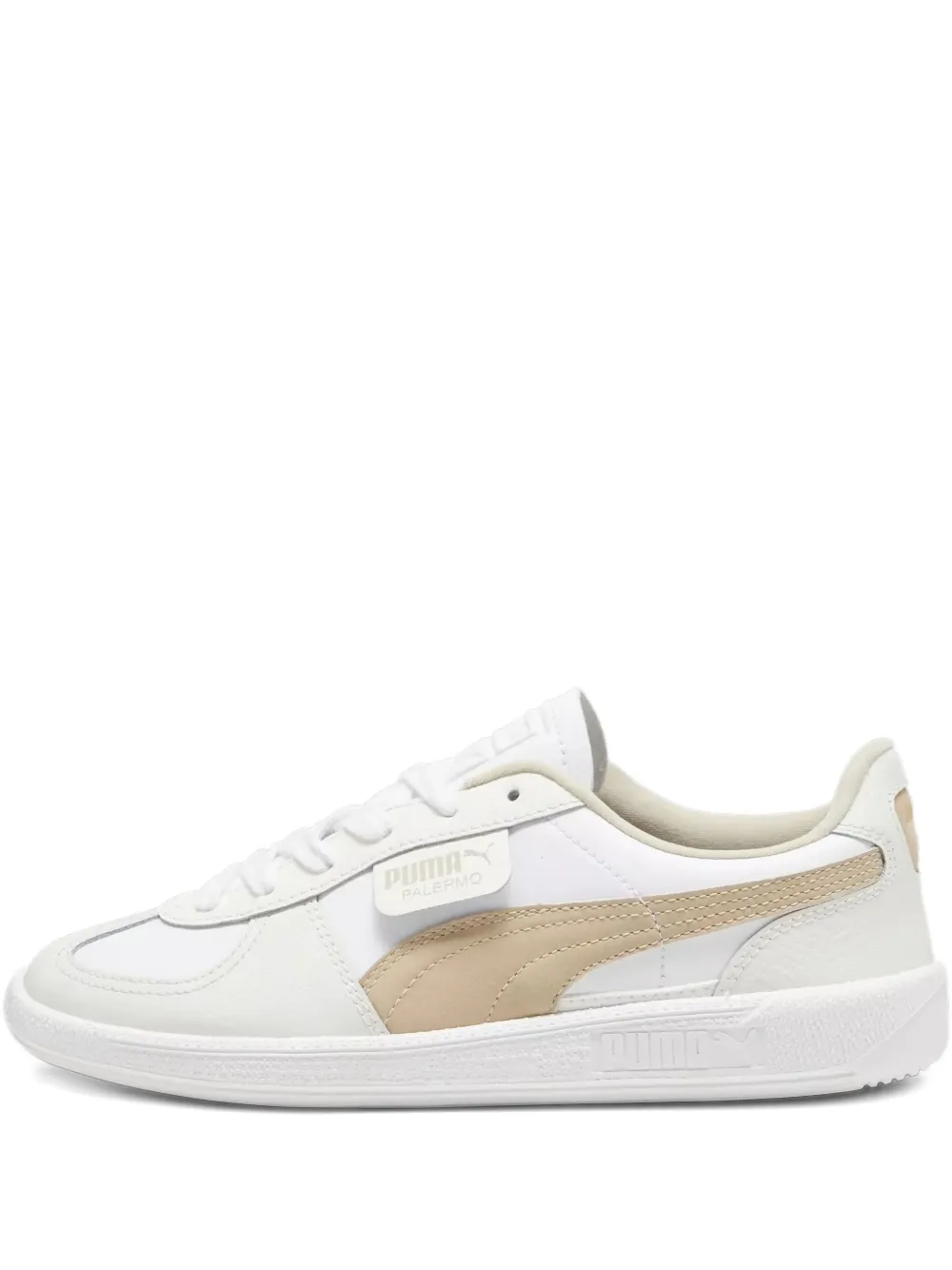 PUMA Palermo "White Warm White" sneakers