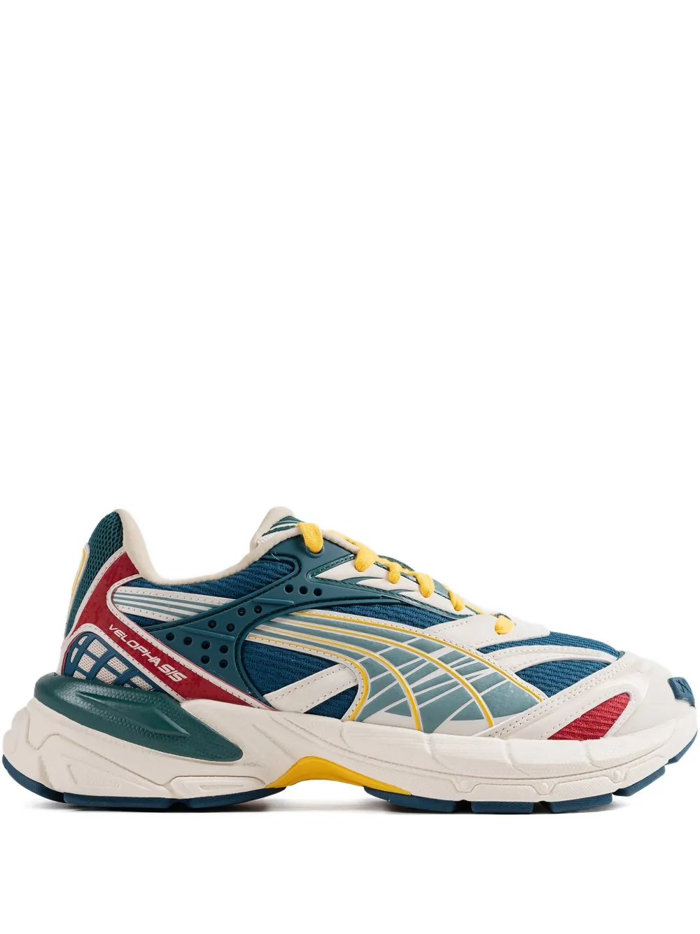 PUMA Velophasis "Ocean Tropic Adriatic Yellow" sneakers Green