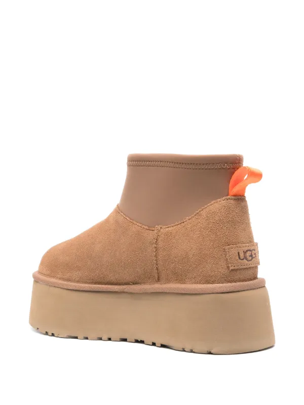 UGG Mini Dipper Puffer Boots | Brown | FARFETCH