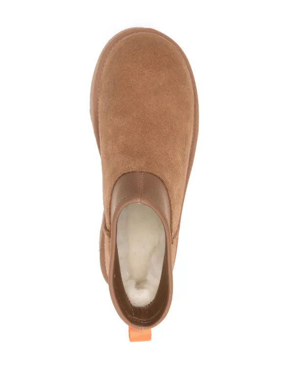 UGG Classic Mini Dipper Puffer Faux Fur Lined Cold Weather