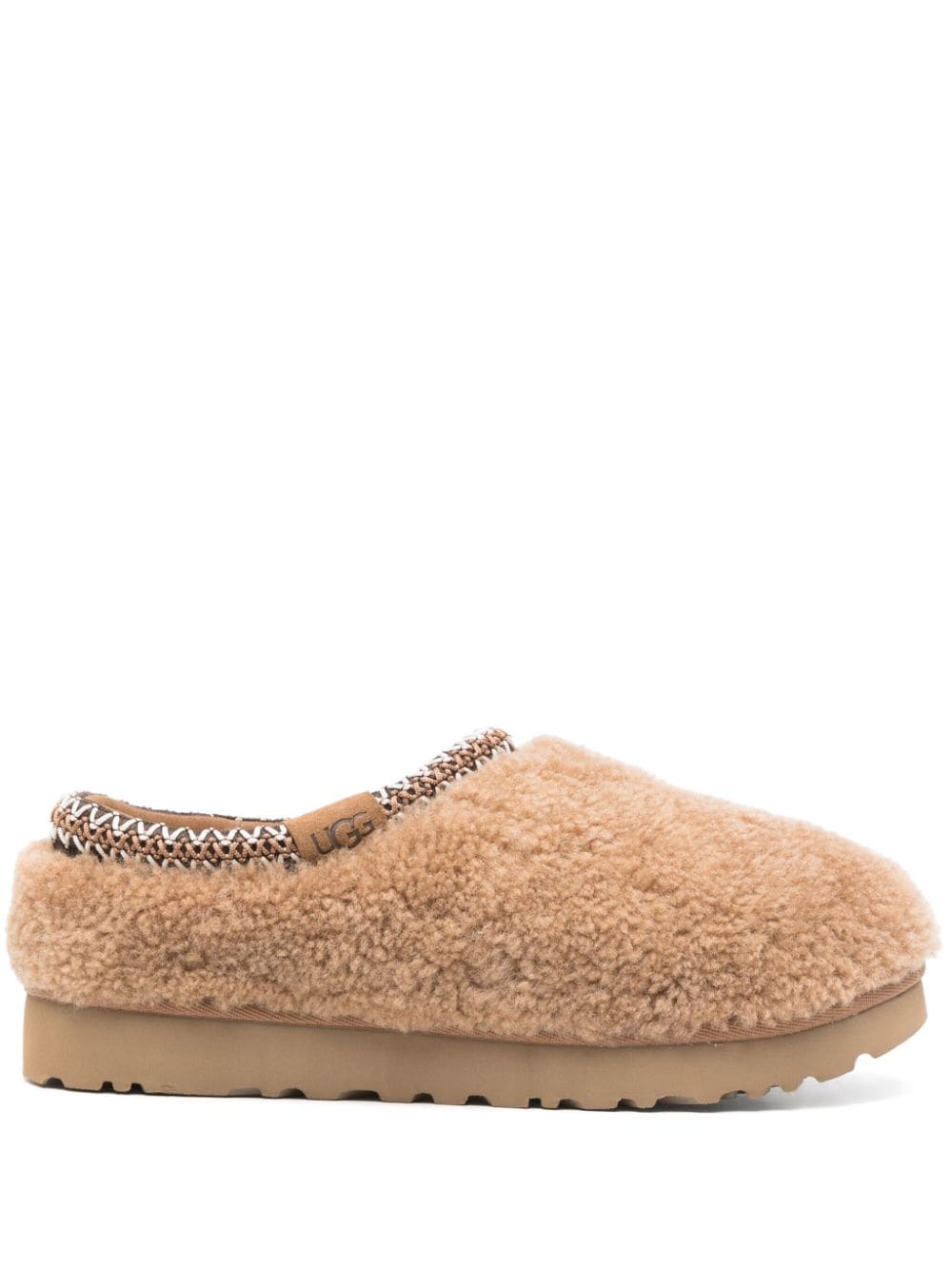 UGG Tasman Maxi Curli slippers Brown