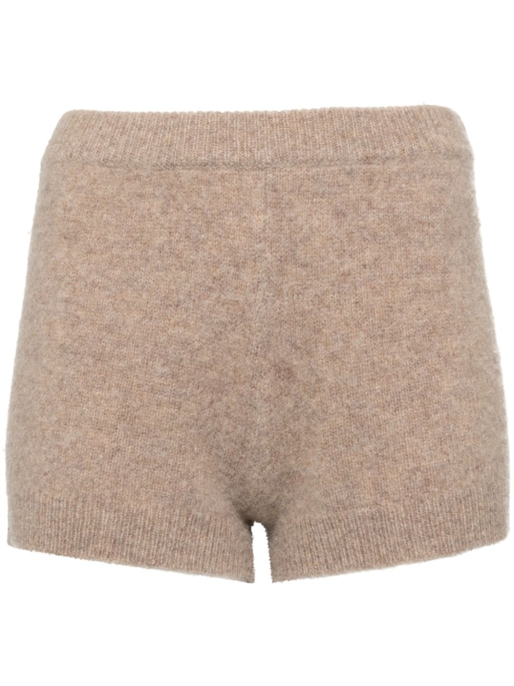 Cynthia Rowley wool knit shorts - Neutrals