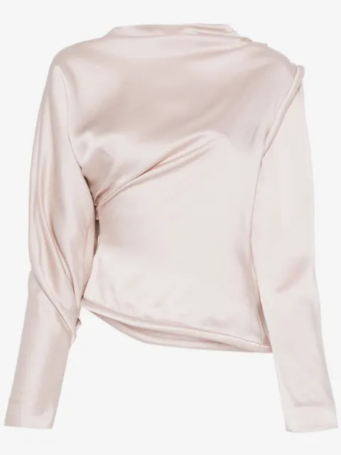 Victoria Beckham blusa de crepé