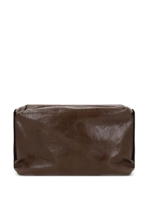 Uma Wang bolsa de hombro con logo en relieve