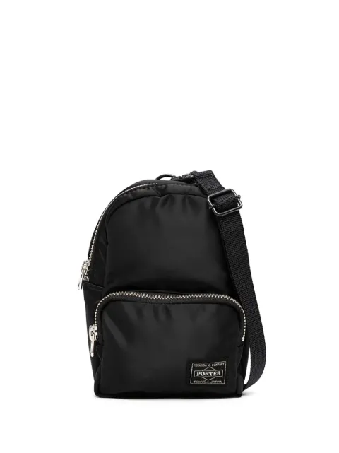 Porter-Yoshida & Co. logo-patch crossbody bag